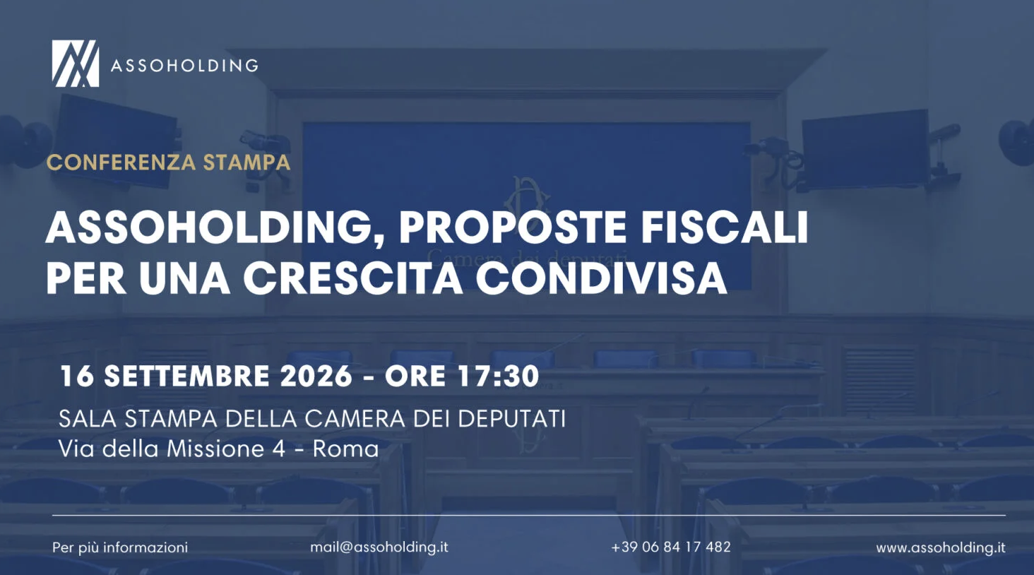 Assoholding, proposte fiscali per una crescita condivisa